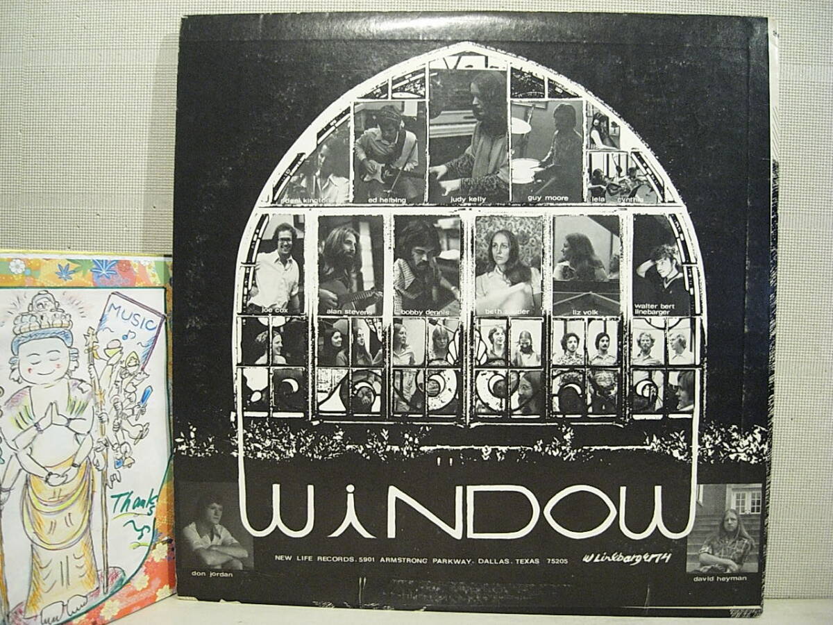 USフォークロックSSWサイケ[WINDOW/Same]テキサス全てフィメール?ヴォーカル激レア