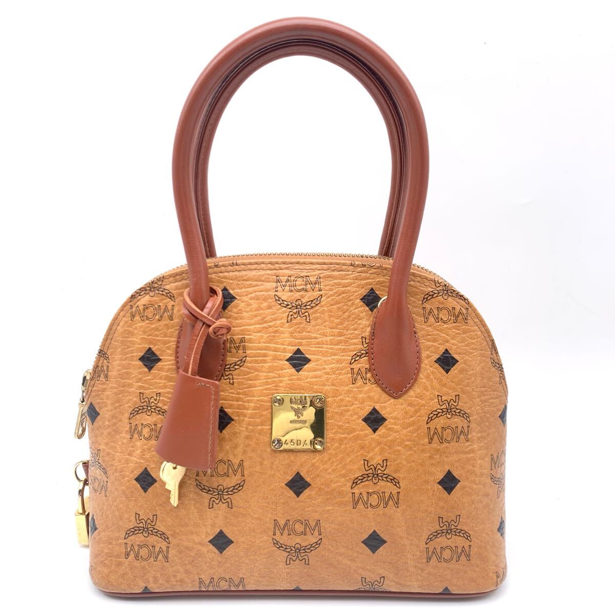 FN15529Y【1000円スタート!!】MCM エムシーエム ヴィセトス柄 バッグ ハンドバッグ ミニバッグ 鞄 レディース