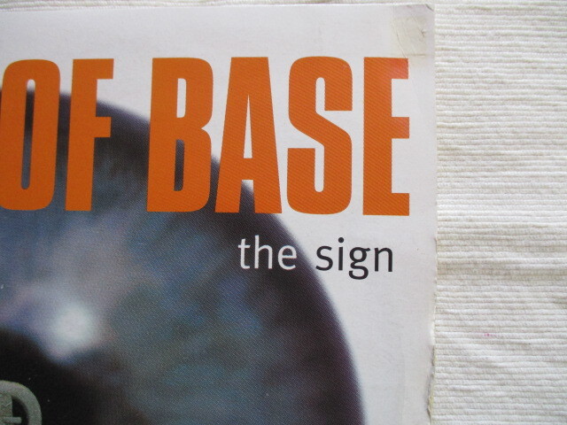 ACE OF BASE 7！THE SIGN, UK 7インチ EP 45, 美盤