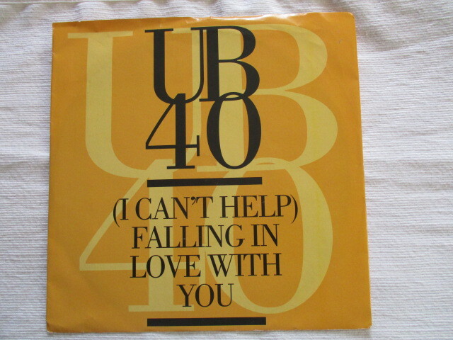 UB40 7！FALLING IN LOVE WITH YOU, ELVIS, 好きにならずにいられない, UK EP