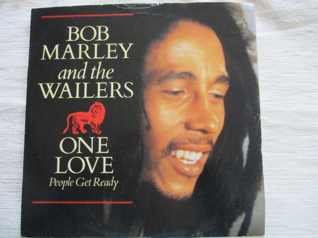 BOB MARLEY 7！ONE LOVE, SO MUCH TROUBLE IN THE WORLD, UK 7インチ, 美盤