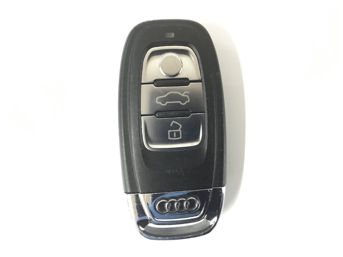 売り切り！ Audi アウディ A6 純正 スマートキー 3ボタン 1個(gè) 　　　　　　　　 　　　　　　　　 ?、?2J1-2 斎