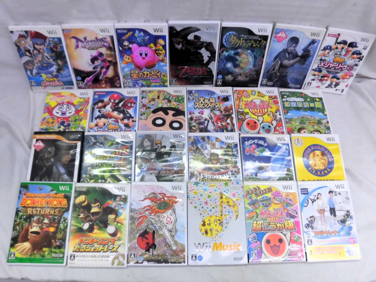 ジャンク Wii・WiiUソフト まとめて大量100本セット マリオ系