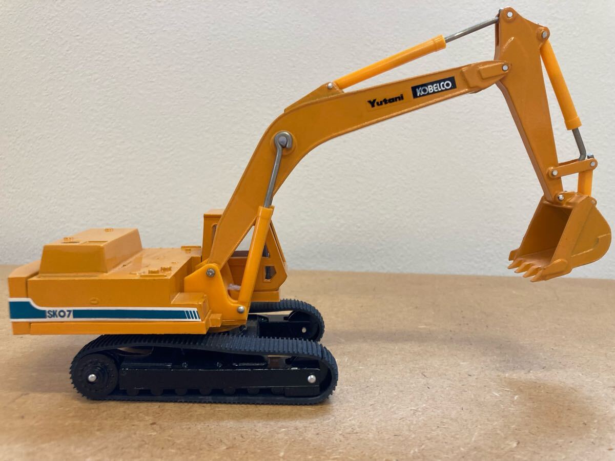 コベルコ 油圧ショベル ASHIYA MODEL SK09 KOBELCO コベルコ SK07 Yutani 油圧ショベル ユンボ アシヤ