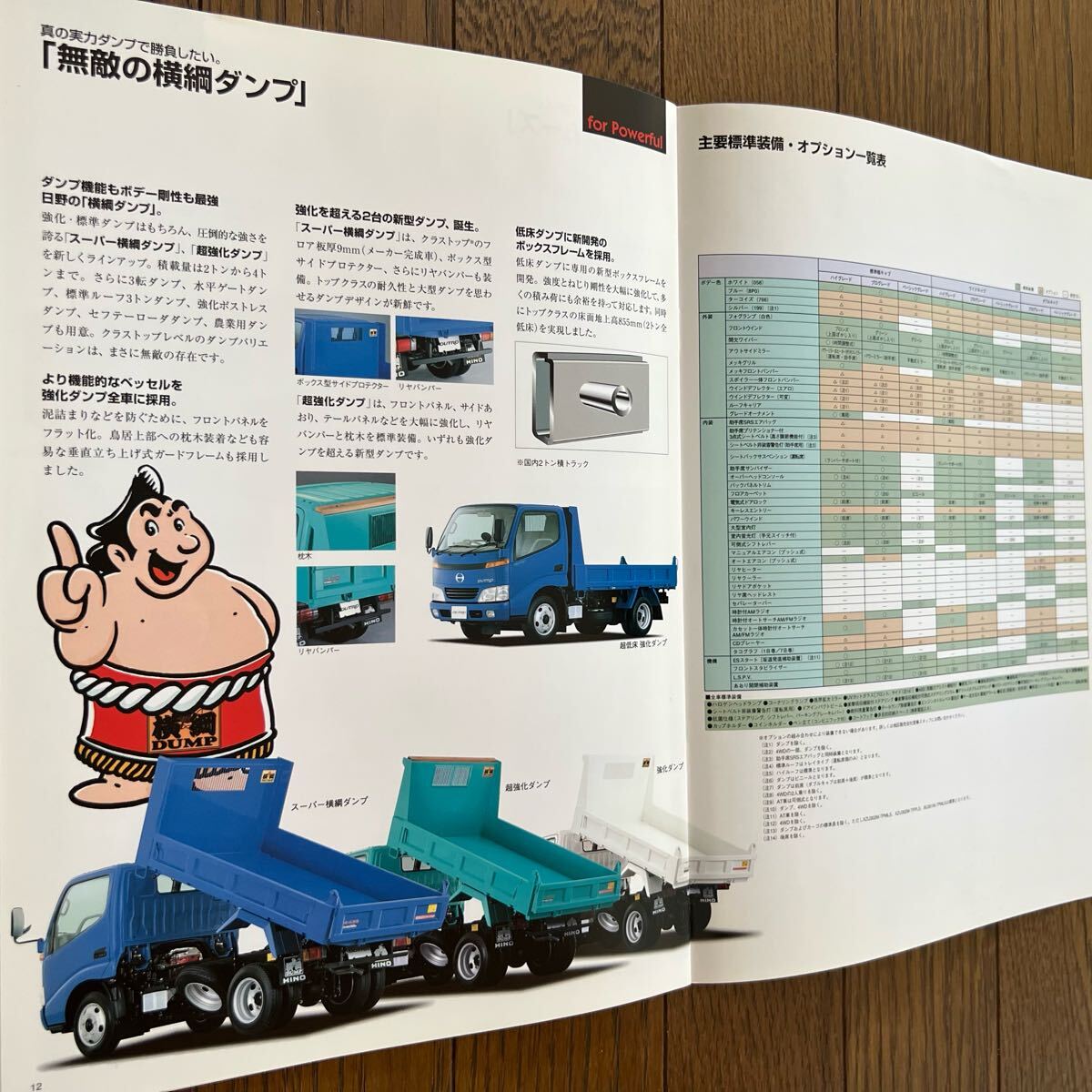 1999年5月発行：日野自動(dòng)車 DUTRO デュトロ カタログ(パンフレット) ともさかりえ