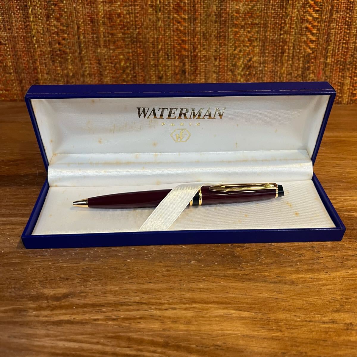 WATERMAN PARIS 長期放置品 ウォーターマン ボールペン 筆記用具 文房具 回転式