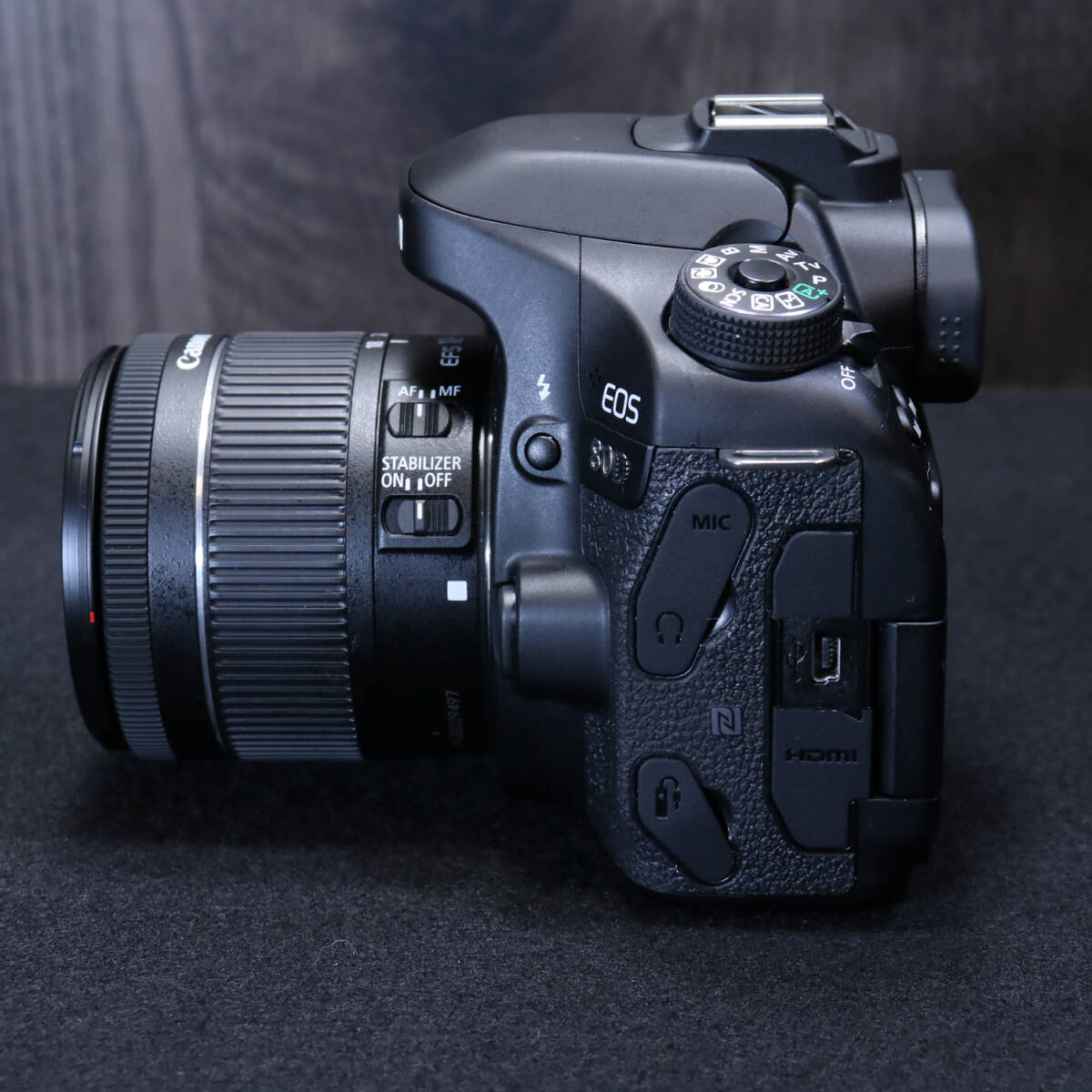 １円スタート☆名機Canon EOS 80D 18-55ズームレンズセット　セミプロ＆スナップ用として高品質撮影202505-80DZ_1022_画像3