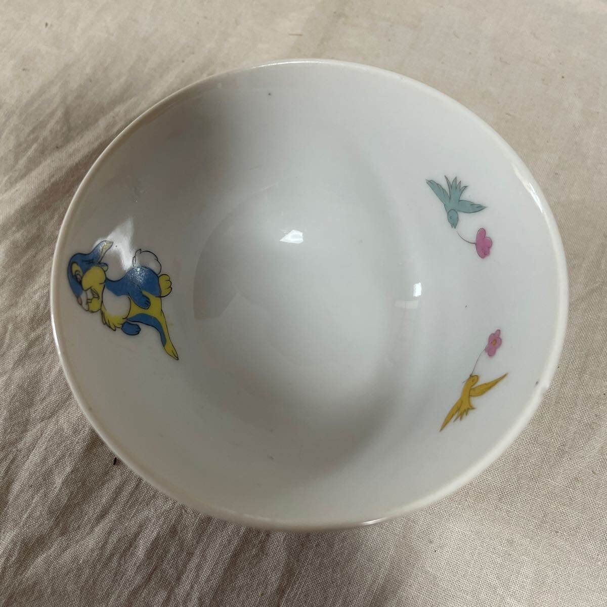 ディズニー　 昭和レトロ　 お茶碗　　sango_画像4