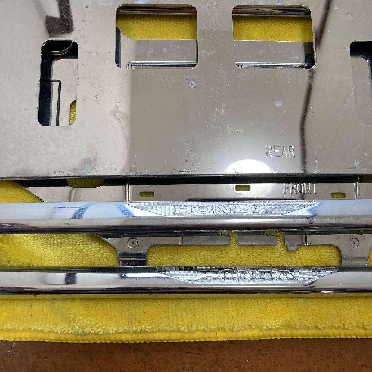 ホンダ　純正　ナンバーフレーム　現(xiàn)狀品