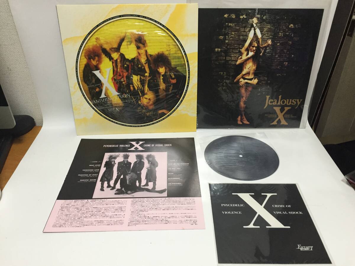♪X-JAPAN レコード VANISHING VISION ピクチャー盤 ソノシート ♪X-JAPAN レコード VANISHING VISION ピクチャー盤 ソノシート