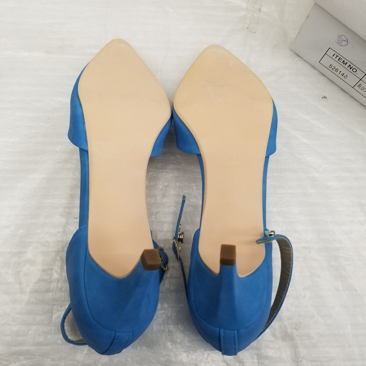 3836 24.0cm ヒール6cm レギュラー newlyme 夢展望  ニューリーミー パンプス526148_画像4