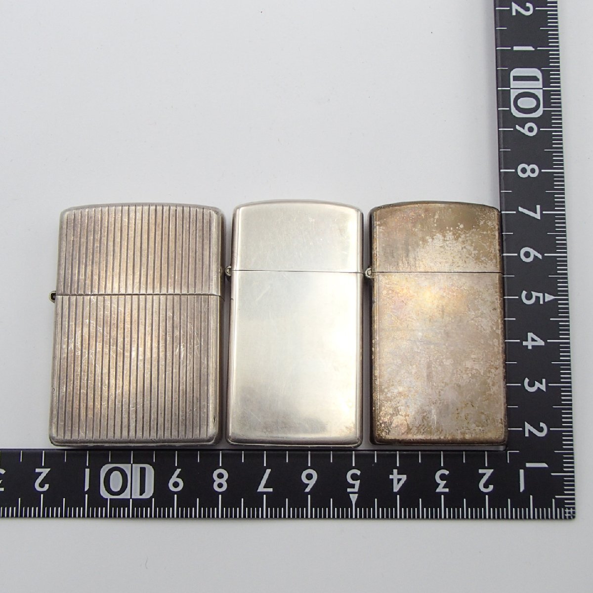 Zippo / ジッポ ◇オイルライター/スリム/STERLING/スターリング