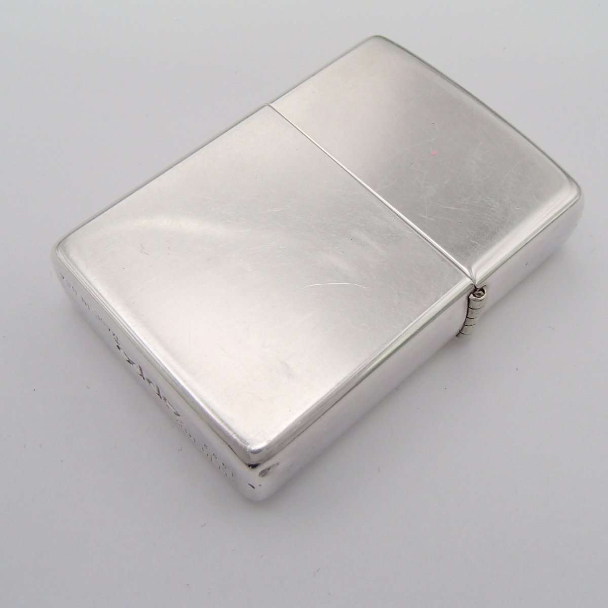★ZIPPO ジッポ STERLING スターリングシルバー /1992/ ライター 著火未確認 喫煙グッズ 箱★TN