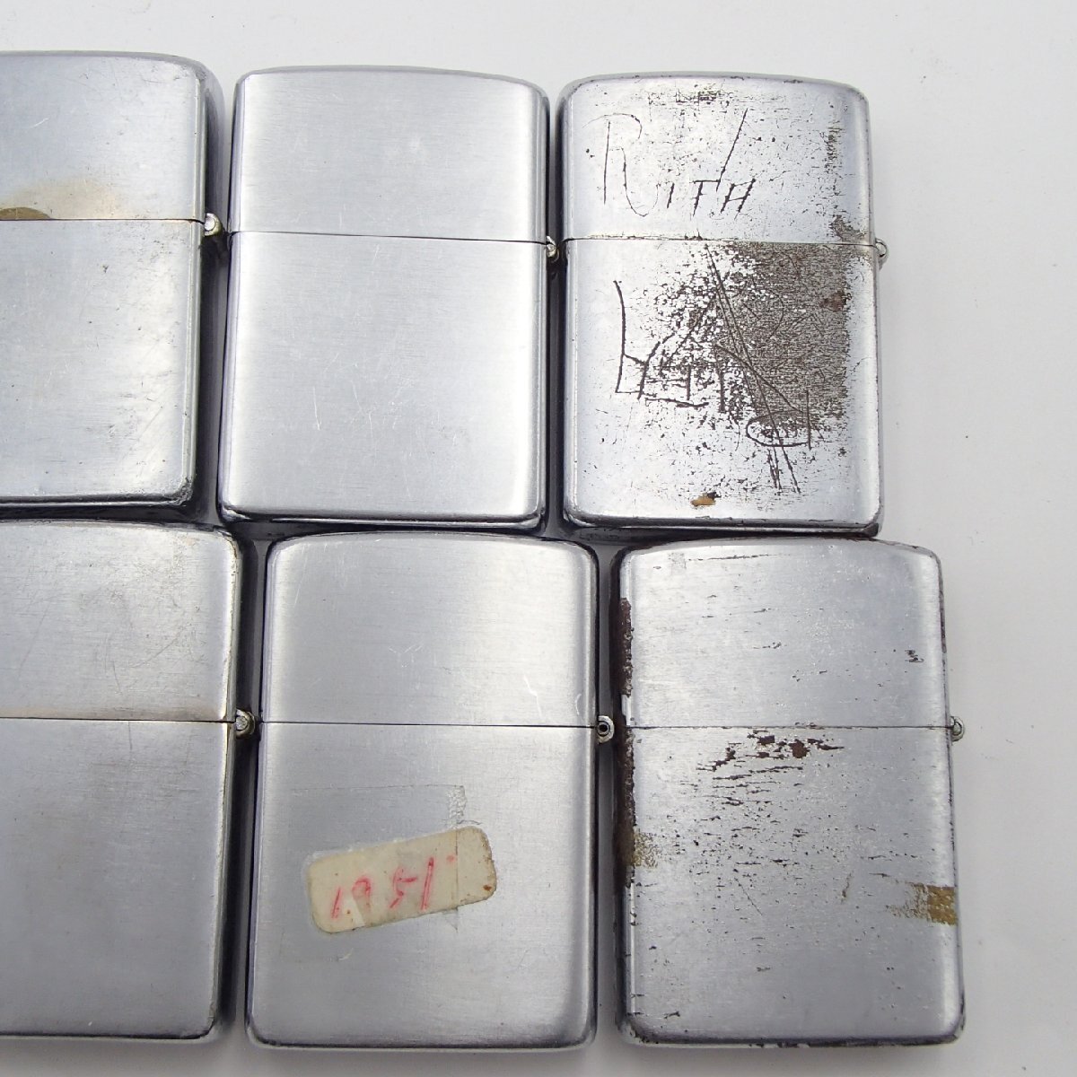 火花なし】Zippo ジッポ ライター 5点まとめ 競走馬 AMERICAN