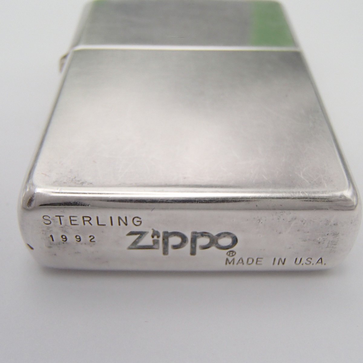 ★ZIPPO ジッポ STERLING スターリングシルバー /1992/ ライター 著火未確認 喫煙グッズ 箱★TN