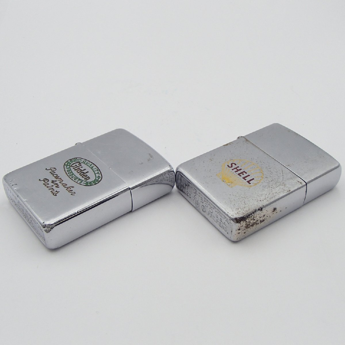 ☆ZIPPO ジッポ シェル石油 / ライター 喫煙グッズ 喫煙具 著火未確認(rèn)☆KK