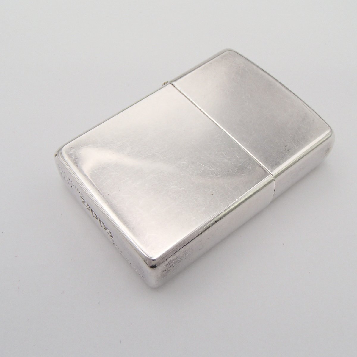 ★ZIPPO ジッポ STERLING スターリングシルバー /1992/ ライター 著火未確認 喫煙グッズ 箱★TN