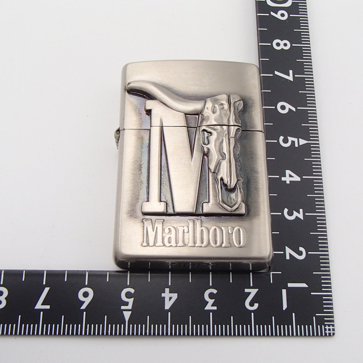 ★ZIPPO ジッポ /ミディアム 水牛柄 /ライター 著火未確認 喫煙グッズ 箱 マルボロ★TI