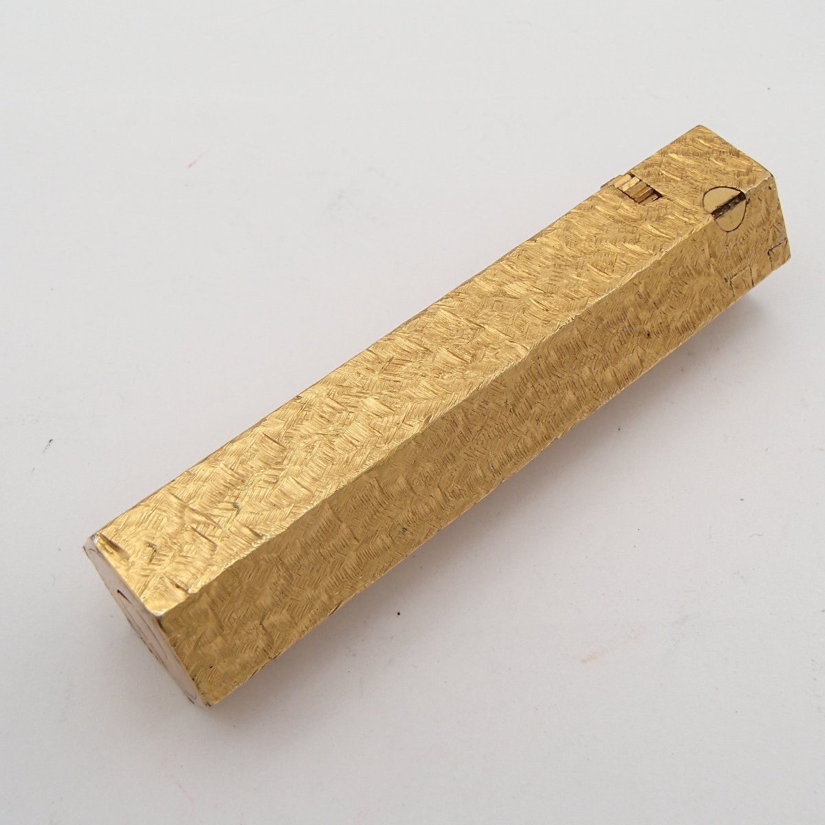 ★CELINE セリーヌ　ガス ライター 六角形 ブランドライター　著火未確認★SS