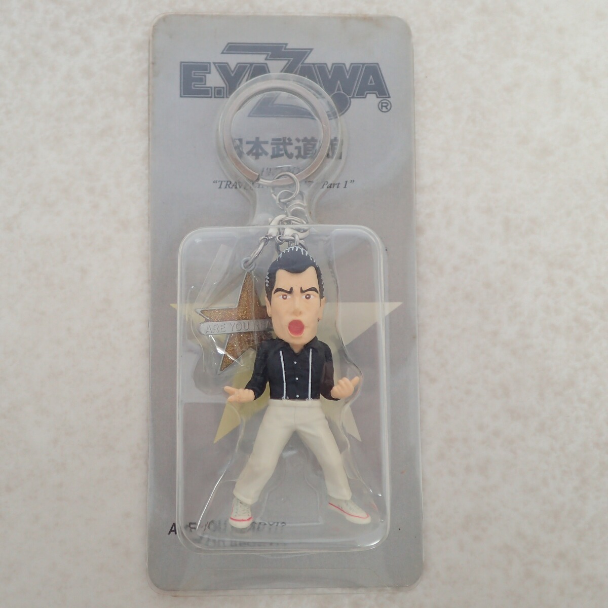 矢沢永吉 フィギュアキーホルダー Concert Tour P.M.9/E.YAZAWA/TRAVELING BUS ’77 日本武道館 3點セット EIKICHI YAZAWA【IO