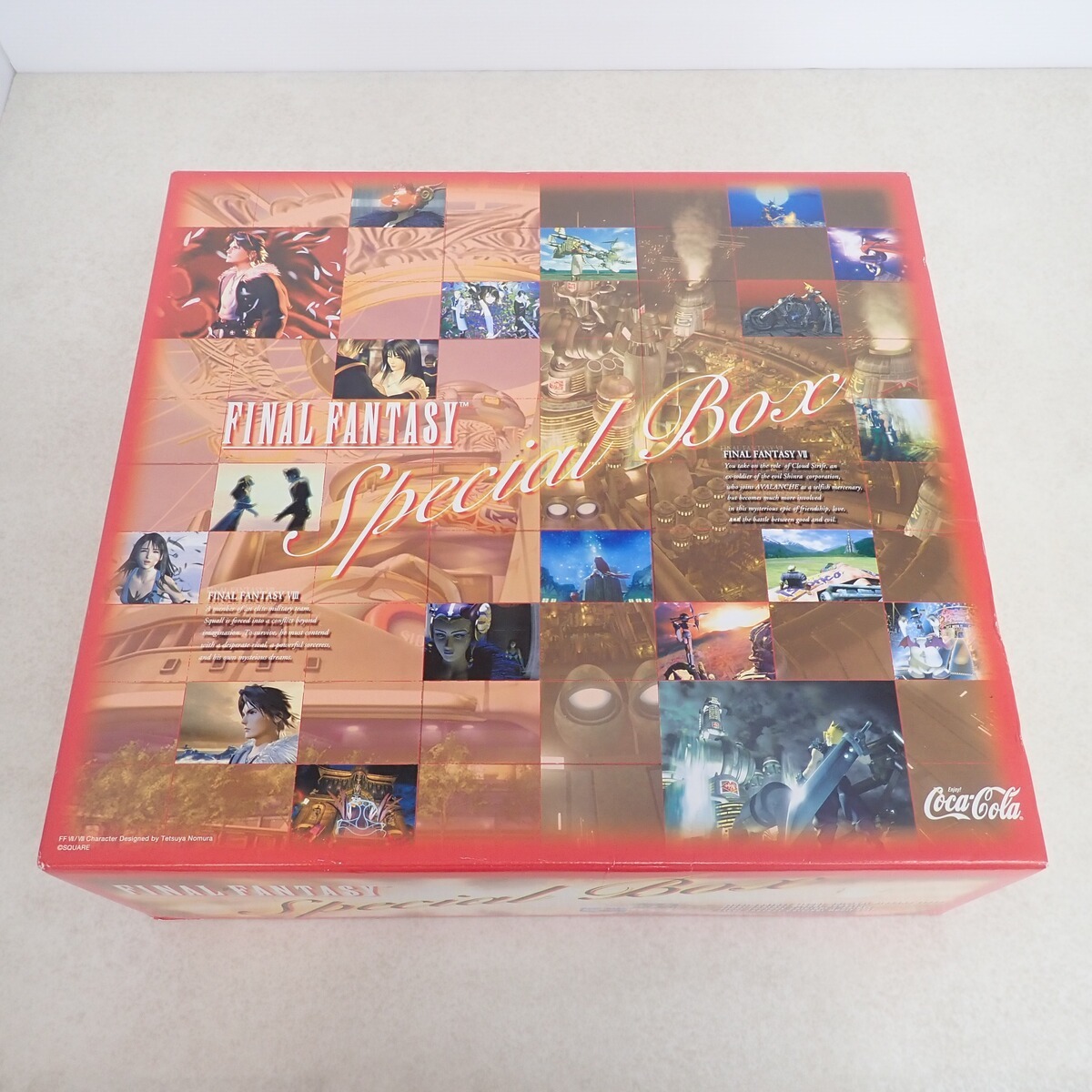 FINAL FANTASY ファイナルファンタジー スペシャルBOX 當(dāng)選品 コカ?コーラ【IN