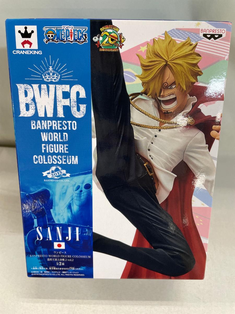 【1円～】【未開封】サンジ(通常カラーver.) BANPRESTO WORLD FIGURE COLOSSEUM 造形王頂上決戦2 vol.2