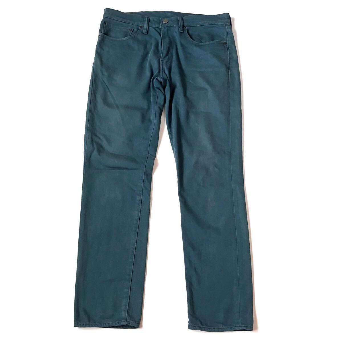 * редкий! цвет do модель * цепь стежок кромка *W34inch-86.36cm*Levi's511 Lot.No.045111521*