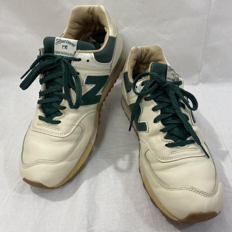 ニューバランス ou576ame The Apartment × New Balance 576 Off White US9.5 / 27.5cm Dワイズ US：9.5