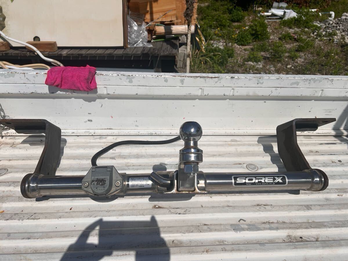 ハイエース　ヒッチメンバー　 ソレックス ステンレス　200標準ボディ