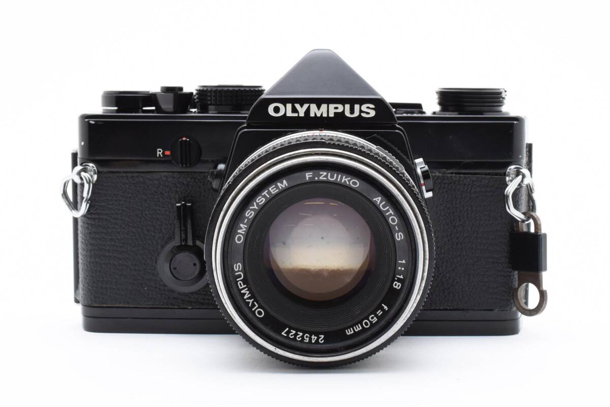 【美品 単焦點(diǎn)セット】OLYMPUS OM-1ブラック/F.ZUIKO AUTO-S 50mm 1.8 1728