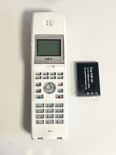 送料無料 未使用品 NEC コードレスビジネスフォン DTZ-24BT-3D