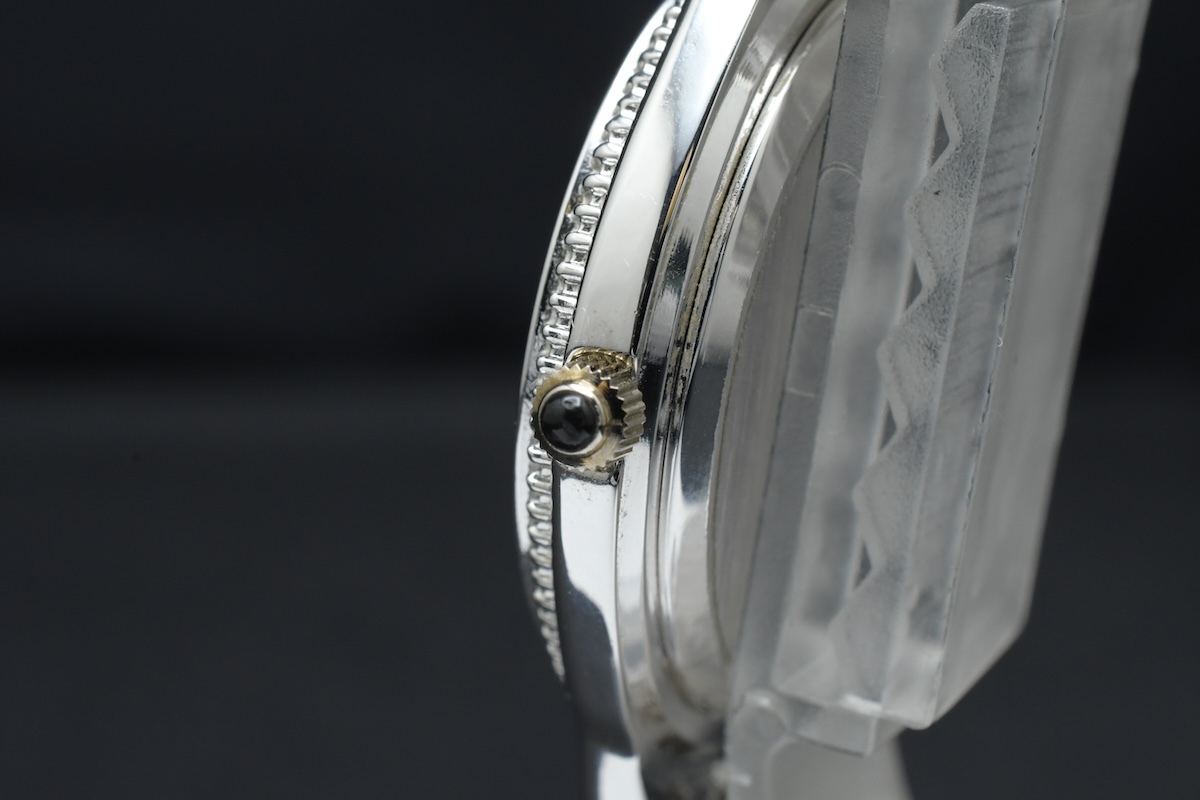 美品 ELGIN Ref:FK-1055E エルジン スターリングシルバー 925 銀制 3針 クォーツ 腕時計 ■32517