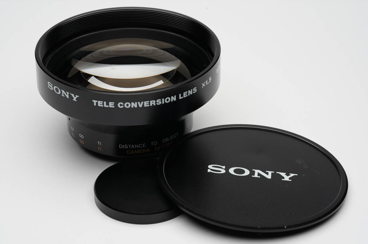 SONY TELE CONVERSION LENS X1.5 VCL-1556 テレコンバージョンレンズ 送料600円