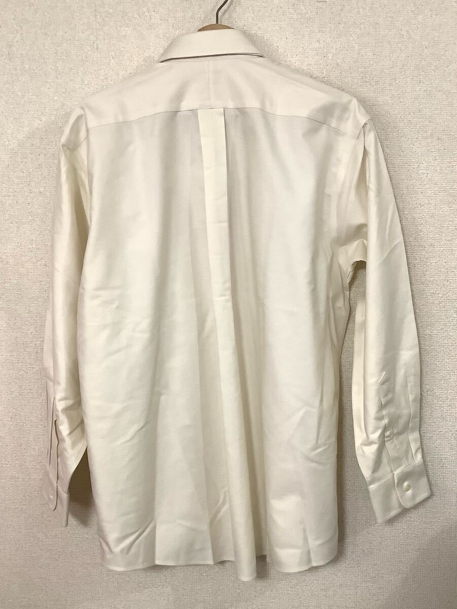 L.LBEAN エルエルビーン　新古品　ボタンダウンシャツ　オックスフォード　生成り　アウトドア　セレクト　メンズ　古著　