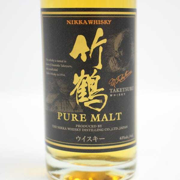 1円~NIKKA（ニッカ）竹鶴 ピュアモルト 黒ラベル ミニチュア