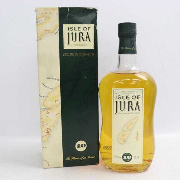 1円~ISLE OF JURA（アイル オブ ジュラ）10年 マップラベル 43％ 750ml ※箱書き込み有り G25D300013
