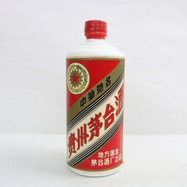 貴州茅台酒 五星麦 1987 500ml（重量 1011g）※度数不明・フィルム破れ O24F290021