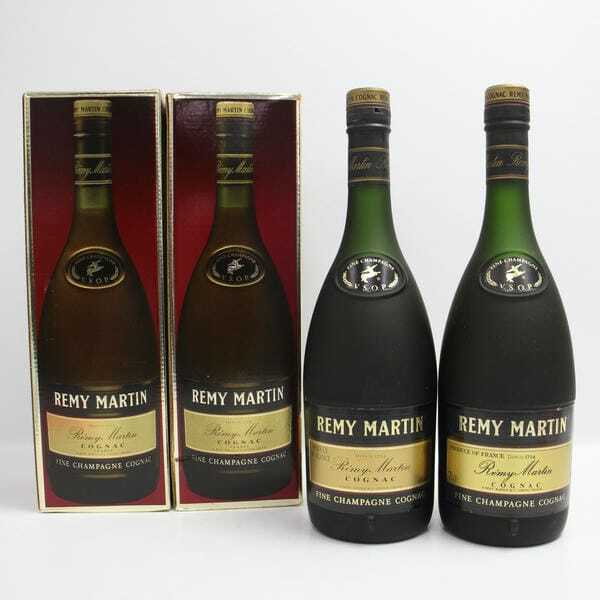 レミーマルタン VSOP ファインシャンパーニュ 2本セット 1円~【2本セット】REMY MARTIN(レミーマルタン)VSOP ファイン