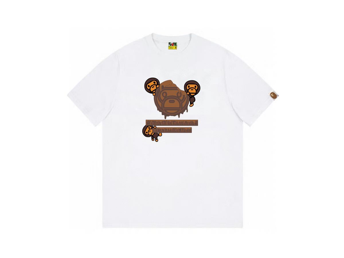 【人気デザイン】 a bathing ape tシャツ アベイシングエイプ bape T 半袖 メンズ レディース男女兼用