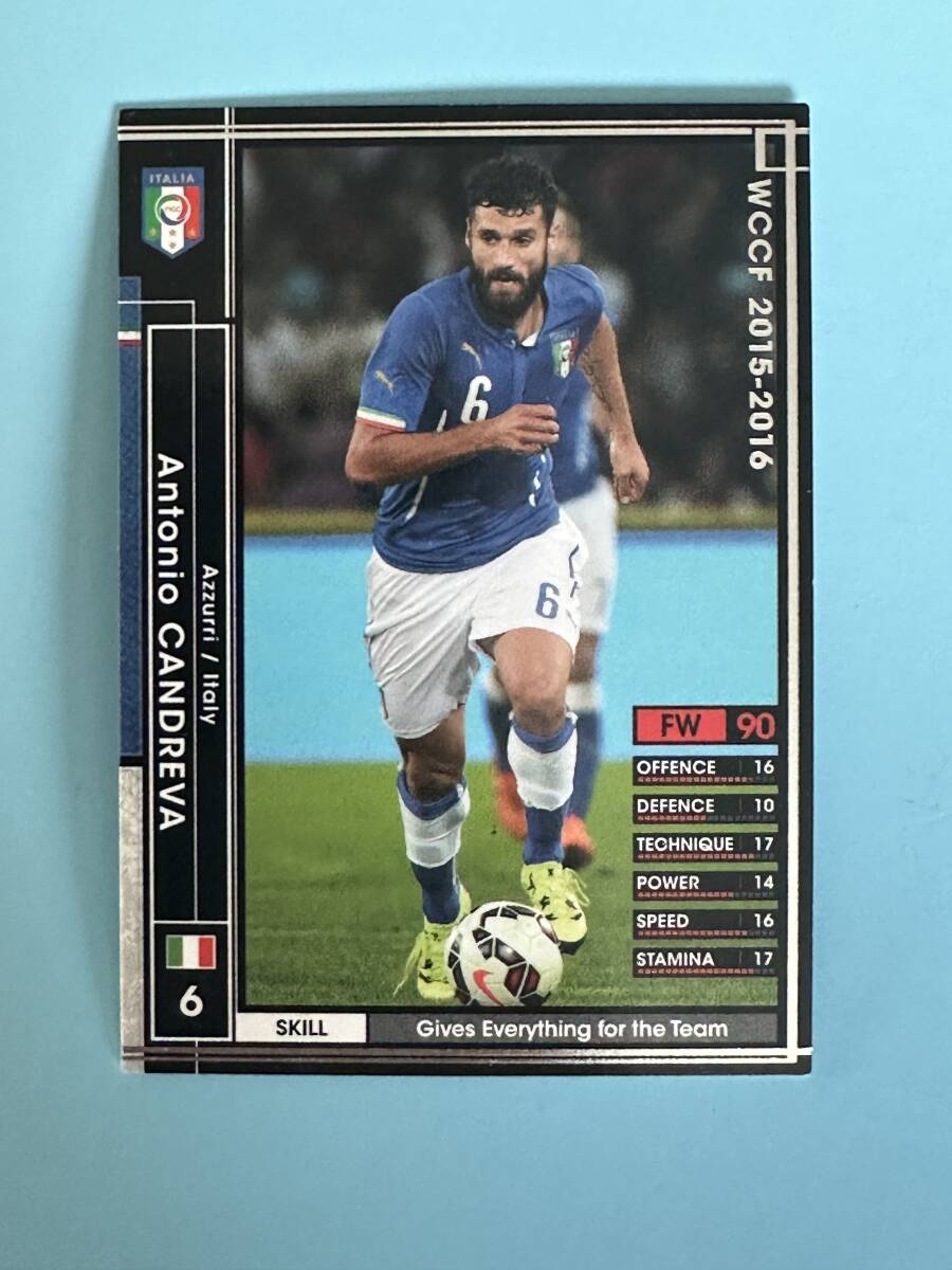WCCF 15-16 Ver.2.0 イタリア アントニオ?カンドレーバ A113