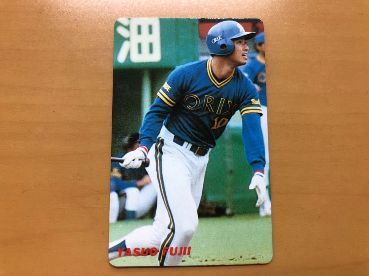 カルビープロ野球カード 1991年 藤井康雄(オリックス) No.56