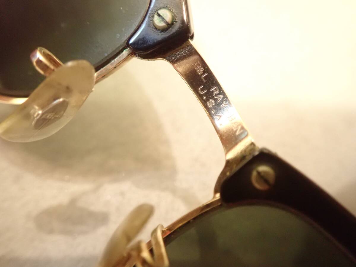 Ray-Ban レイバン ヴィンテージ クラブマスター W1481 初期 ボシュロム制USA