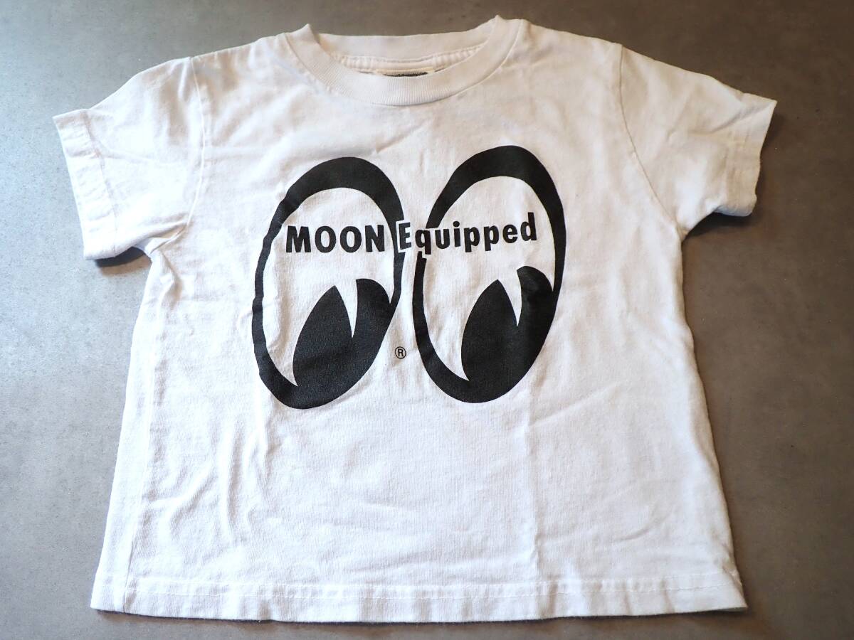 MOON ムーンアイズ キッズTシャツsize(4) ヴィンテージチビTシャツ☆80～90size程