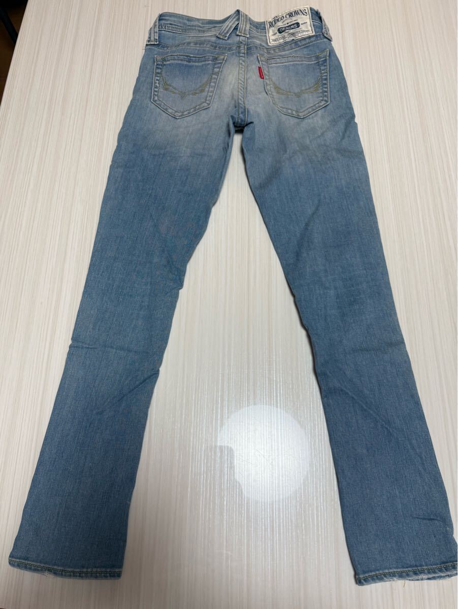 ロデオクラウンズ デニムパンツ ブルー系