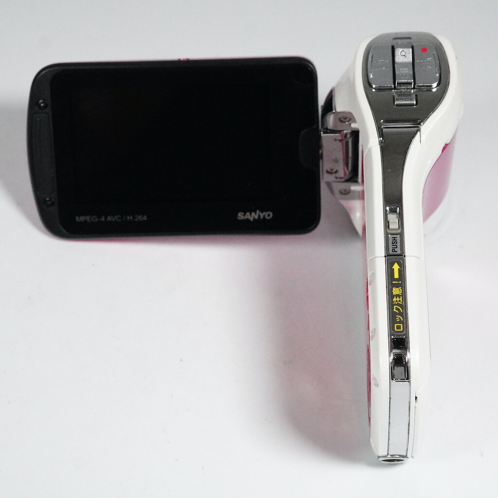 SANYO サンヨー Xacti CA100型 ピンク 動作OK 返金保証 /1744