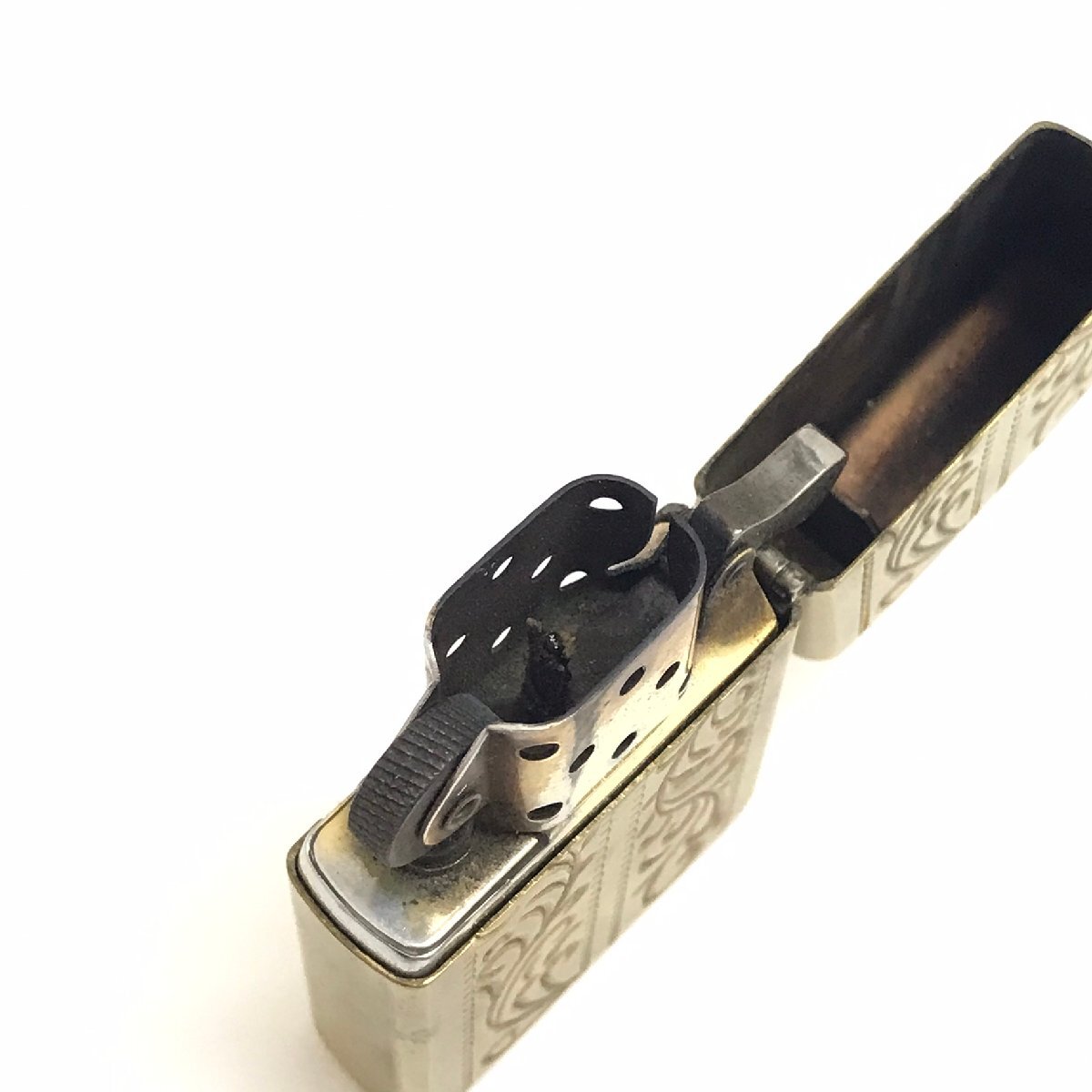 半額ストア 中古品 オイル ジッポ zippo 現状渡し 火花確認済み 着火未確認 その他