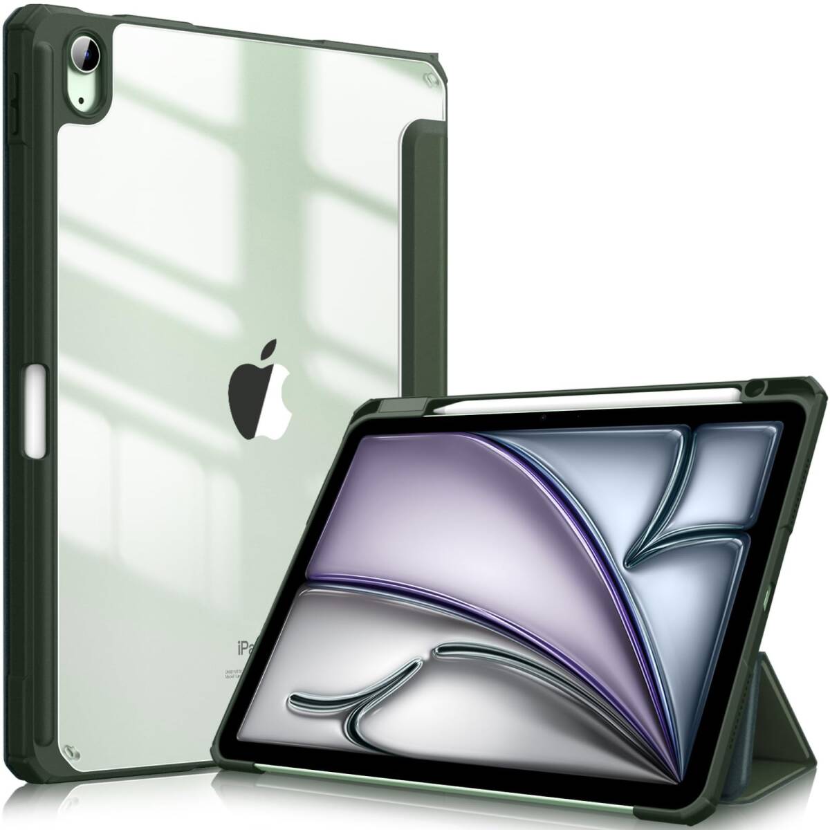 кейс 2022/2020 кейс 10.9 5/4 дюймовый Air прозрачный задний покрытие Air Apple / Pencil /