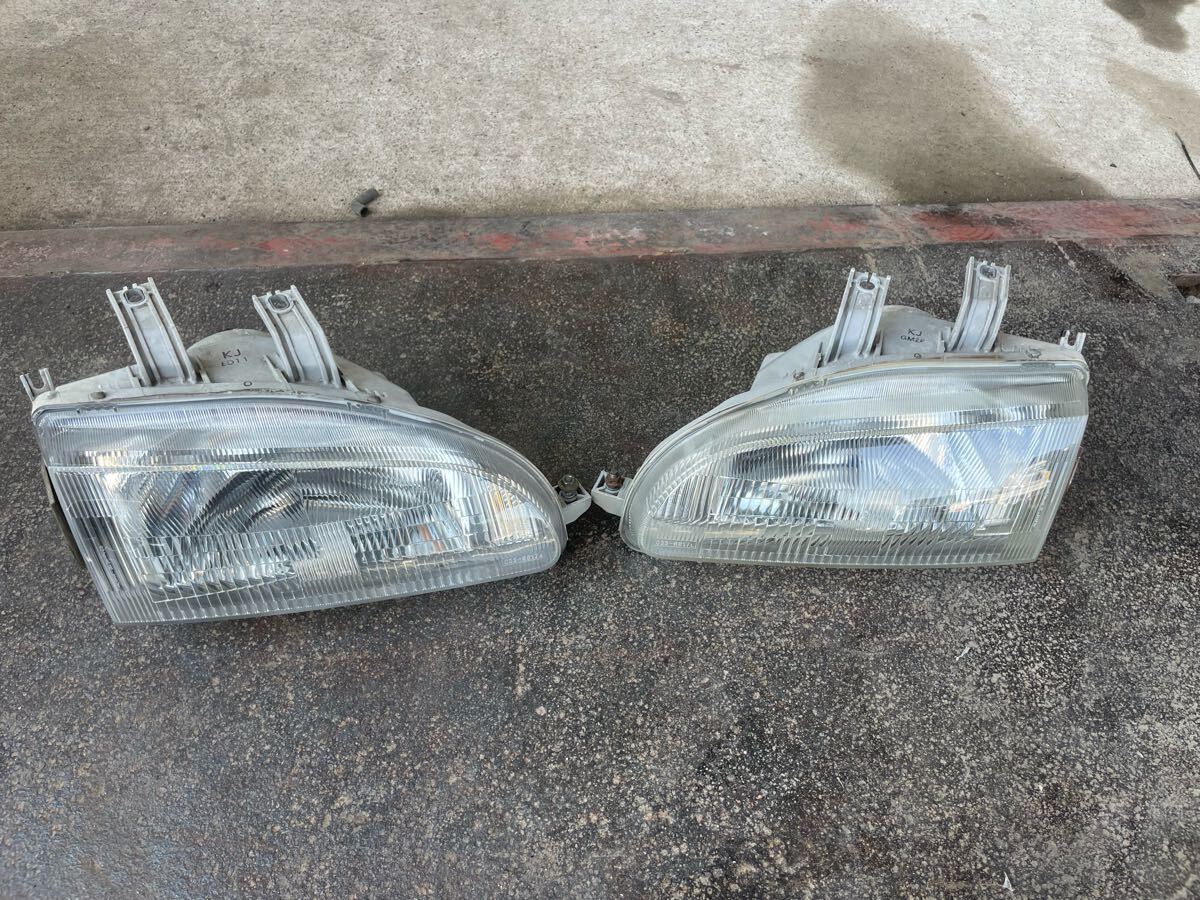 EG/EJシビック！スタンレーオリジナルヘッドライト！左右セット！美品！破損無し！光軸ok！車検用にも！JDMヘラフラスタンス STANLEY