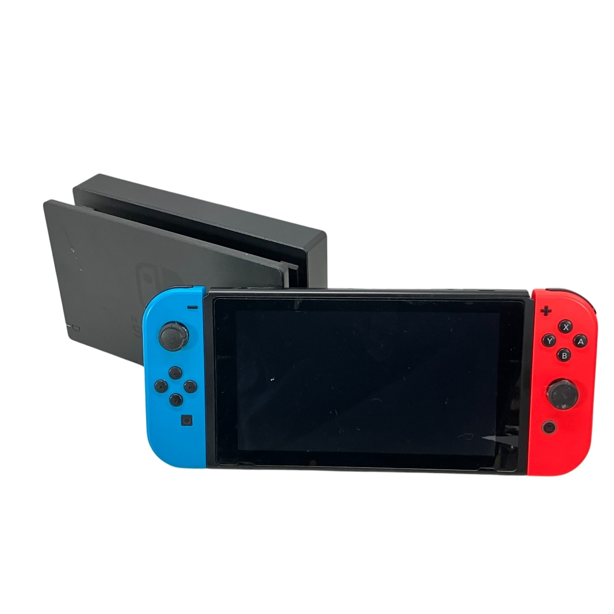 Nintendo HAC-001 Switch 携帯ゲーム機 2018年製 任天堂 ゲーム 訳あり 中古 W9987331