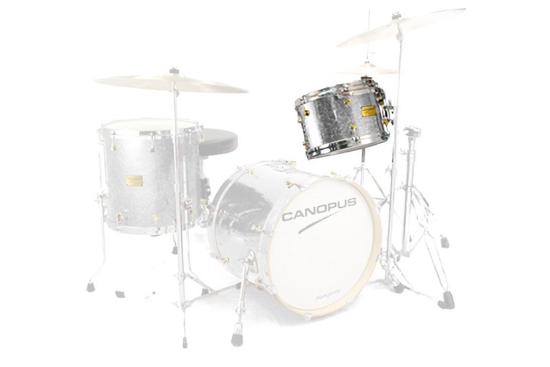 CANOPUS Mahogany 7x10 TT Silver Spkl. Wrap セット